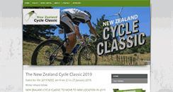 Desktop Screenshot of cycletournz.com
