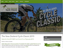 Tablet Screenshot of cycletournz.com